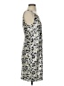 The Limited 100% Polyester Print Ivory Cocktail Dress Size 2 (petite) - photo 4