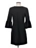 Zara Solid Black Casual Dress Size S - photo 1