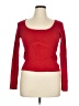 Pink Rose Red Long Sleeve Top Size XL - photo 1