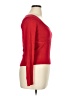 Pink Rose Red Long Sleeve Top Size XL - photo 4