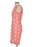 Connected Apparel Argyle Orange Cocktail Dress Size 4 - photo 5