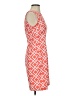 Connected Apparel Argyle Orange Cocktail Dress Size 4 - photo 4