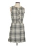 Adelyn Rae 100% Polyester Tweed Gray Casual Dress Size S - photo 1