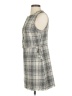 Adelyn Rae 100% Polyester Tweed Gray Casual Dress Size S - photo 5