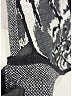 Moschino Gray Black Scarf One size - photo 4