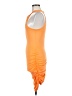 Unbranded Orange Cocktail Dress Size M - photo 5