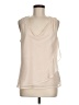 Gap 100% Polyester Ivory Sleeveless Blouse Size M - photo 1