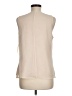 Gap 100% Polyester Ivory Sleeveless Blouse Size M - photo 2