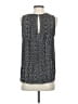 Gap 100% Polyester Black Silver Sleeveless Blouse Size XS - photo 2