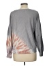 Ava James Tie-dye Gray Pullover Sweater Size L - photo 2