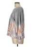 Ava James Tie-dye Gray Pullover Sweater Size L - photo 5