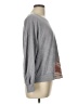 Ava James Tie-dye Gray Pullover Sweater Size L - photo 4