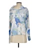 Calvin Klein Performance Print Blue Sweatshirt Size S - photo 1