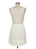 City Triangles 100% Polyester Solid Ivory Casual Dress Size M - photo 2