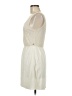 City Triangles 100% Polyester Solid Ivory Casual Dress Size M - photo 5