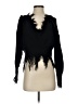 Shein 100% Acrylic Black Pullover Sweater Size 4 - photo 1