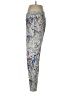Lisette Paisley Silver Casual Pants Size 8 - photo 5