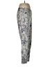 Lisette Paisley Silver Casual Pants Size 8 - photo 4