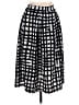 Hype Checkered-gingham Black Casual Skirt Size 2X - photo 1