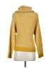 Manila Grace Tweed Yellow Turtleneck Sweater Size S - photo 2