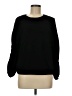Simply Vera Vera Wang Solid Black Pullover Sweater Size M - photo 1