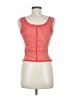 Shein Orange Pink Sleeveless Blouse Size 6 - photo 2