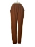 Unbranded Solid Brown Casual Pants Size S - photo 1