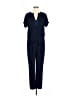 Trina Turk Solid Blue Jumpsuit Size 6 - photo 1