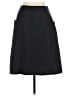Stewart + Brown Solid Black Wool Skirt Size L - photo 1