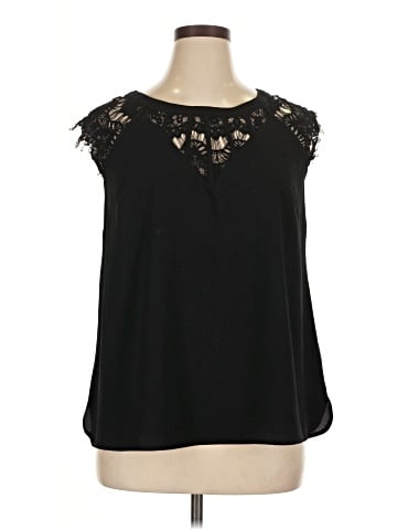 Truly Poppy Sleeveless Blouse (view 1)