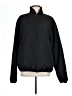 Assorted Brands 100% Polyester Solid Black Windbreaker Size L - photo 1