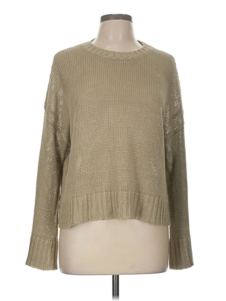 Pre-owned Jenni Kayne Pullover Sweater In Brown
