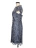 Decode 1.8 100% Polyester Paisley Gray Cocktail Dress Size 6 - photo 5