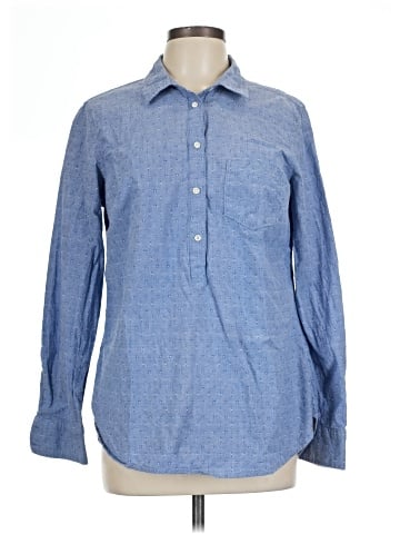 Merona Long Sleeve Button-Down Shirt (view 1)