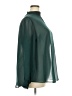 Torrid 100% Polyester Green Long Sleeve Blouse Size 2X Plus (2) - photo 4