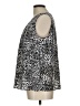Christopher & Banks 100% Polyester Silver Sleeveless Blouse Size L - photo 5