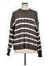 LC Lauren Conrad 100% Polyester Stripes Gray Pullover Sweater Size XL - photo 1