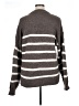 LC Lauren Conrad 100% Polyester Stripes Gray Pullover Sweater Size XL - photo 2