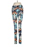 Lularoe Print Blue Leggings One size - photo 1