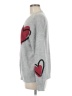 Torrid 100% Acrylic Hearts Gray Pullover Sweater Size Med Plus (00) - photo 5