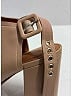 Givenchy Tan Leather Slingback Heels Size 5 - photo 5