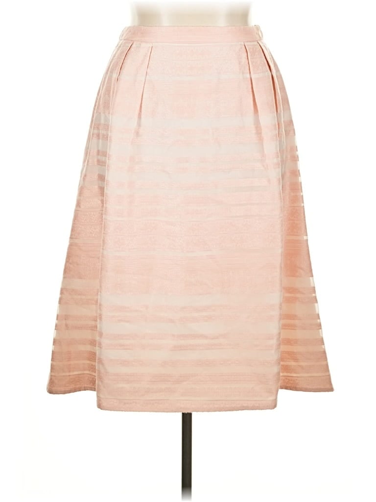 Pre-owned Oasis Formal Skirt In Pink