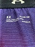 Under Armour 100% Polyester Color Block Purple Athletic Shorts Size XL - photo 3