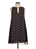 BCBGeneration 100% Polyester Graphic Brown Casual Dress Size XS - photo 1