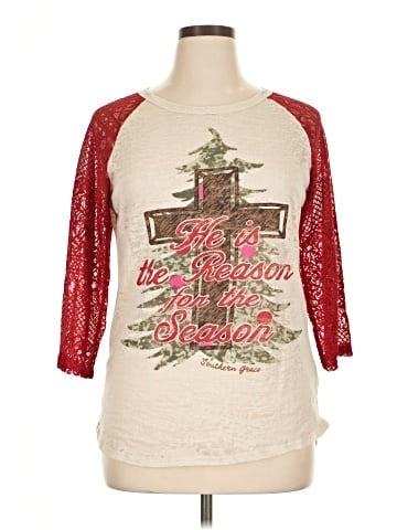 Southern Grace 3/4 Sleeve Top (view 1)