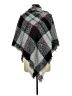Modena 100% Polyester Black Poncho One size - photo 2