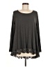 Cecico Gray Long Sleeve Top Size M - photo 1