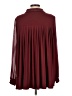 Belldini Burgundy Long Sleeve Blouse Size L - photo 2