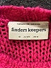 Finders Keepers Tweed Pink Pullover Sweater Size XS - photo 7