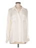 Repeat Cashmere Ivory Long Sleeve Blouse Size M - photo 1